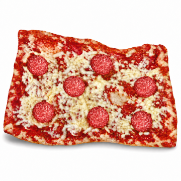 10 Pizza Trancio Diavola di SECONDA SCELTA 500 gr. cad.