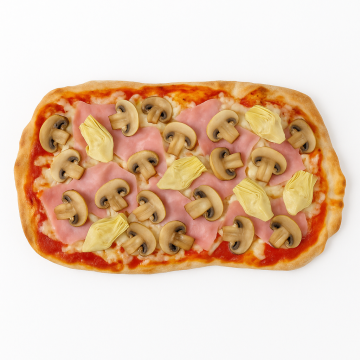 6 Tranci di Pizza in Pala alla Capricciosa con Farcitura Extra, 550 gr. cad.   (1)