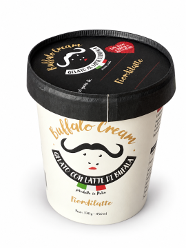 Gelato FIORDILATTE di Bufala Alta Qualità coppetta da 330 gr.